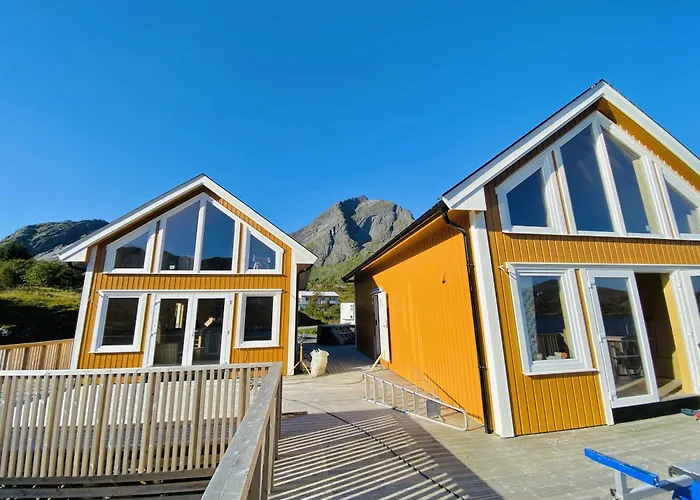 Modern Rorbu Ryten 2 Ferienhaus