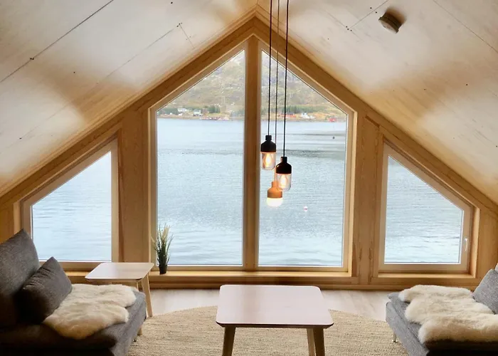 Modern Rorbu Ryten 2 Ferienhaus Sund (Nordland)